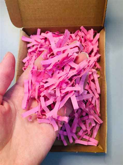 gift packaging shredded paper